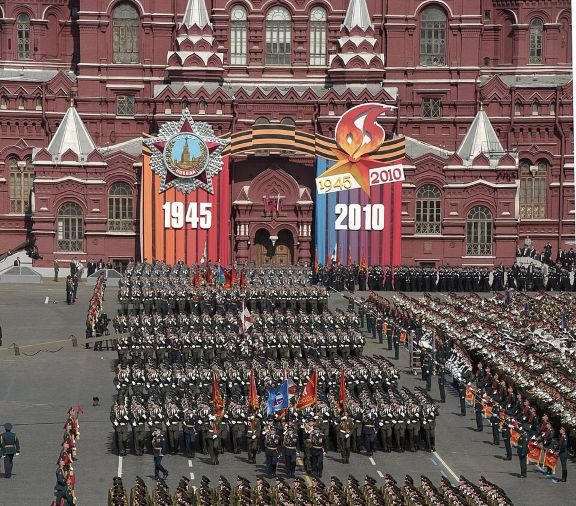 Défilé de la victoire à Moscou le 9 mai 2010