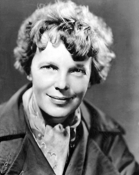 Amelia Earhart en 1935