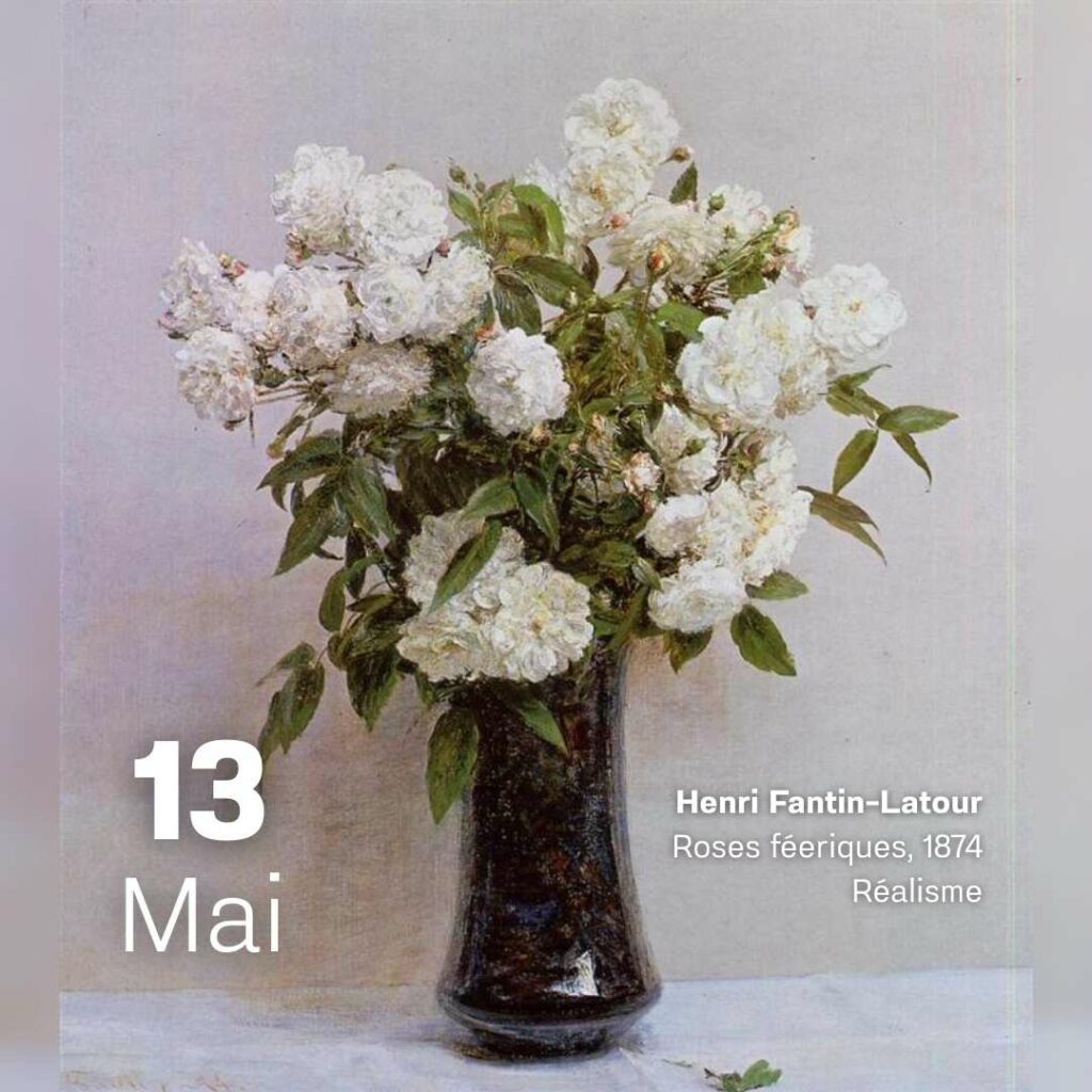 Henri Fantin-Latour - Roses féeriques 1874
