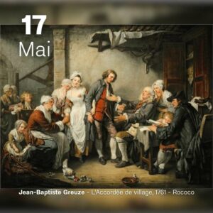 Jean-Baptiste Greuze - L'accordée de village 1761
