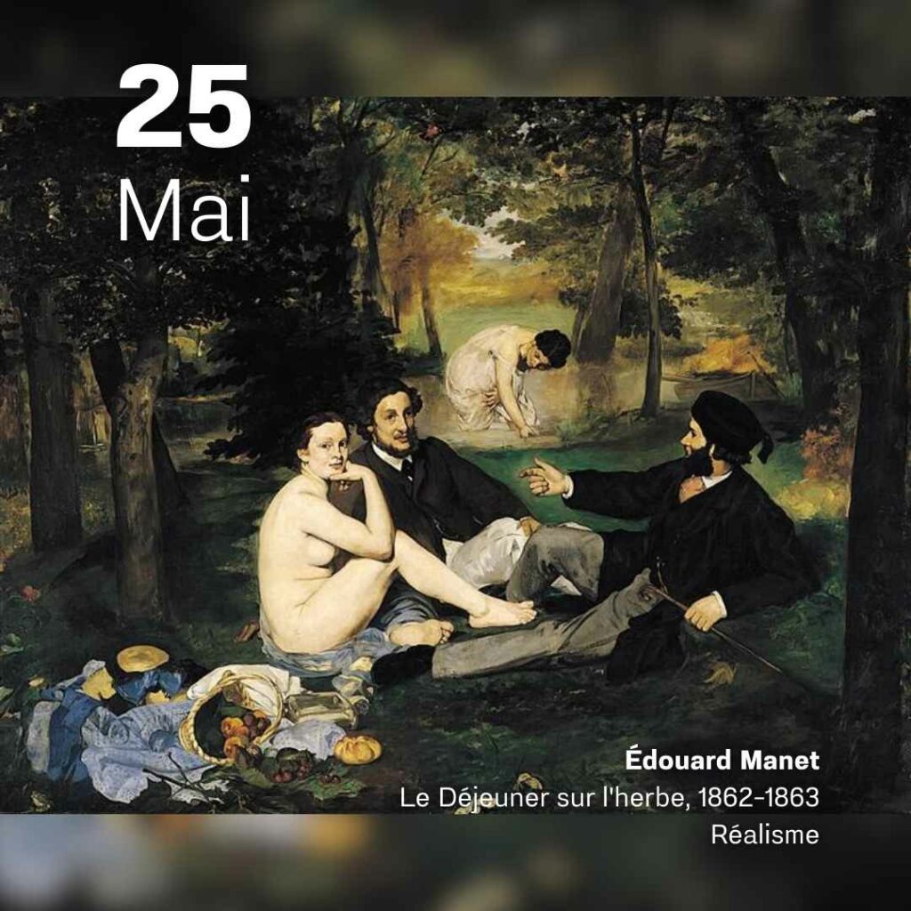 Edouard Manet - Le déjeuner sur l'herbe 1863