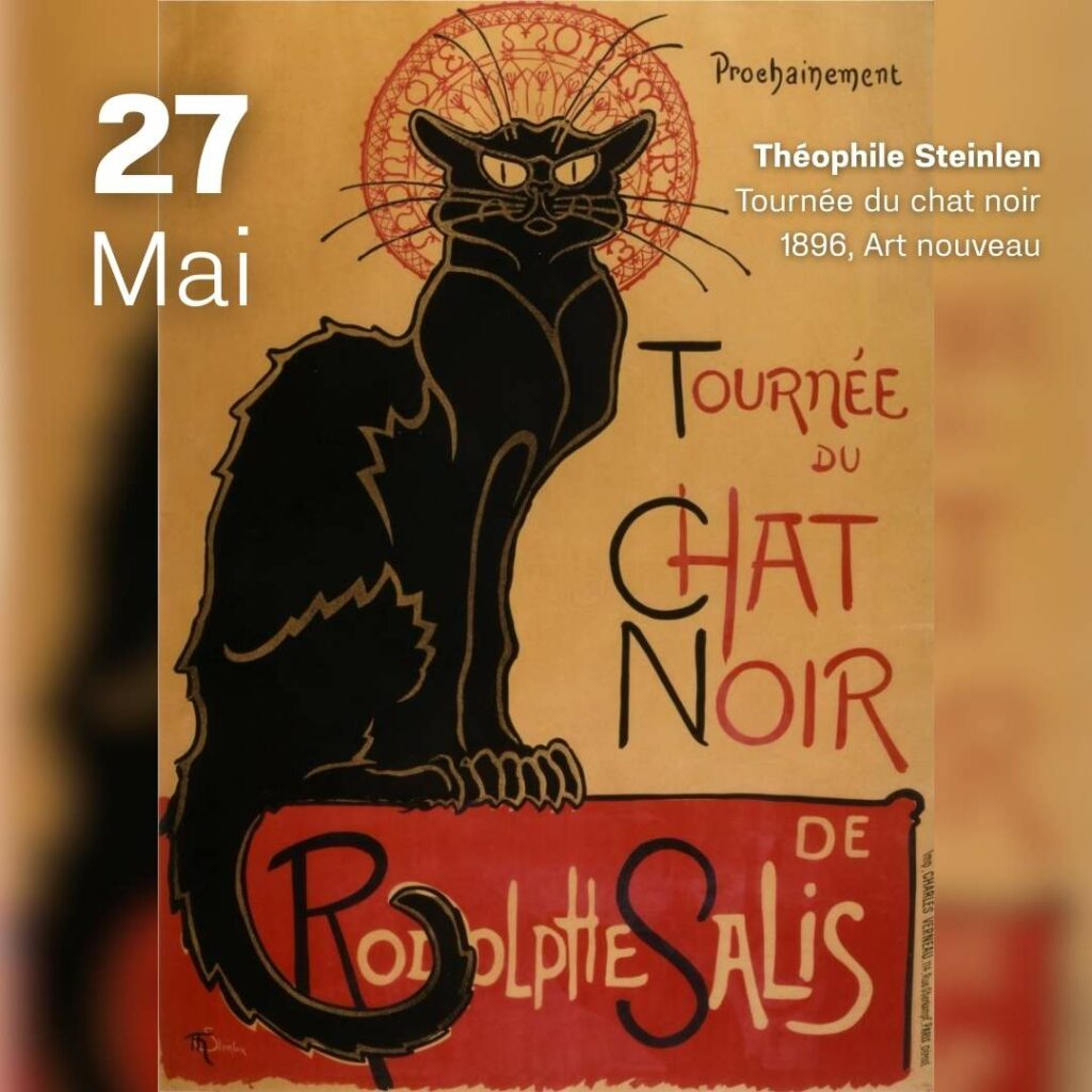 Théophile Steinlen - Tournée du chat noir 1896