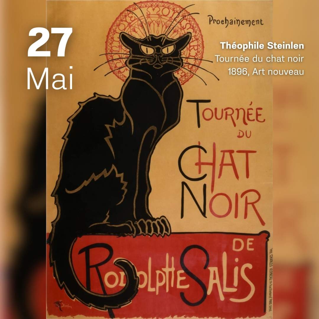 Théophile Steinlen - Tournée du chat noir 1896