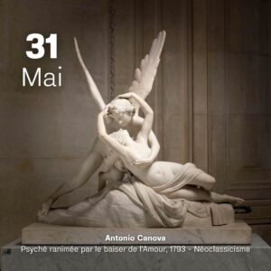 Antonio Canova - Psyché ranimée par le baiser de l'Amour 1793