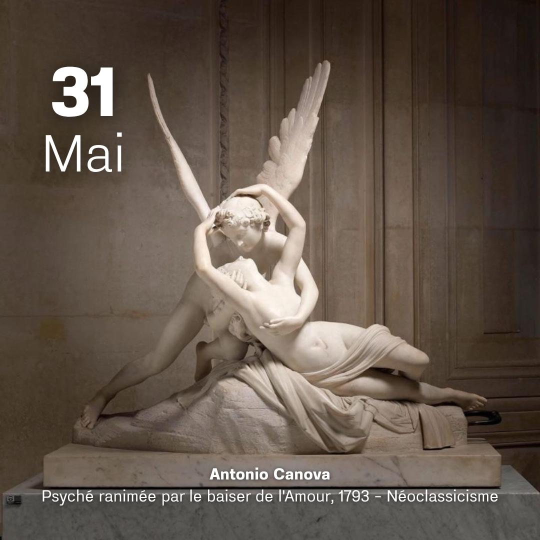 Antonio Canova - Psyché ranimée par le baiser de l'Amour 1793