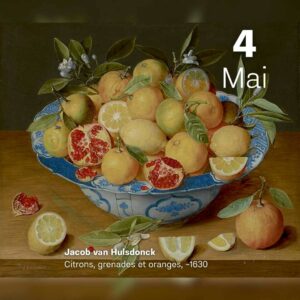 Jacob van Hulsdonck - Citrons, grenades et oranges - 1630