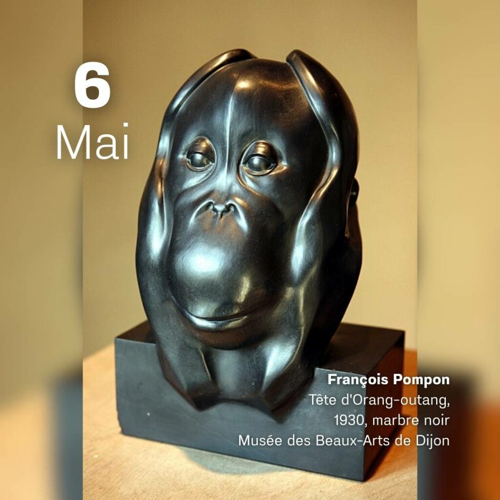 François Pompon - Tête d'orang-outang, 1930