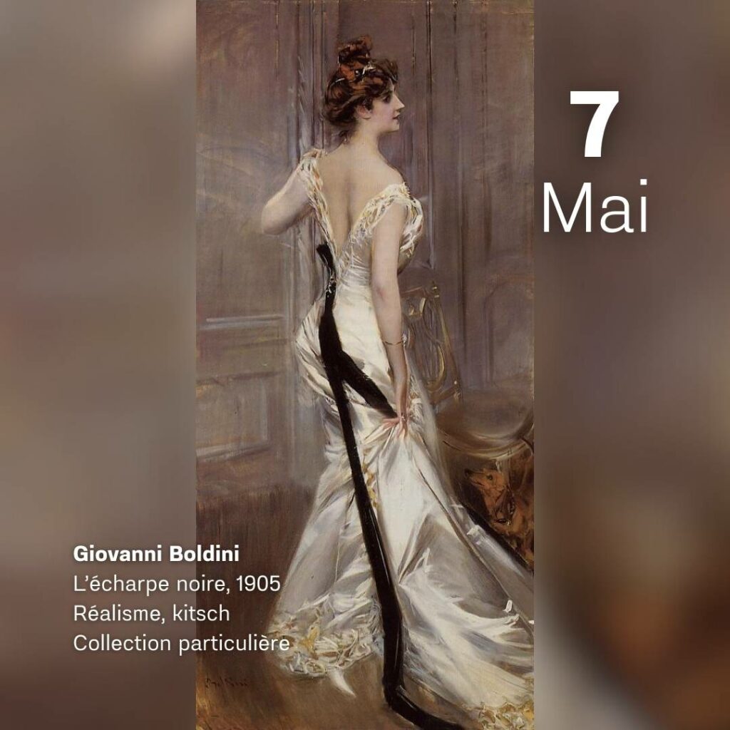 Giovanni Boldini - L'écharpe noire, 1905
