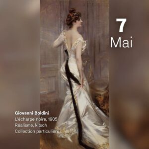 Giovanni Boldini - L'écharpe noire, 1905