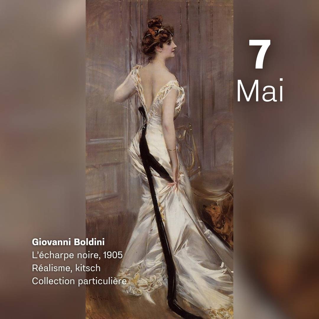 Giovanni Boldini - L'écharpe noire, 1905