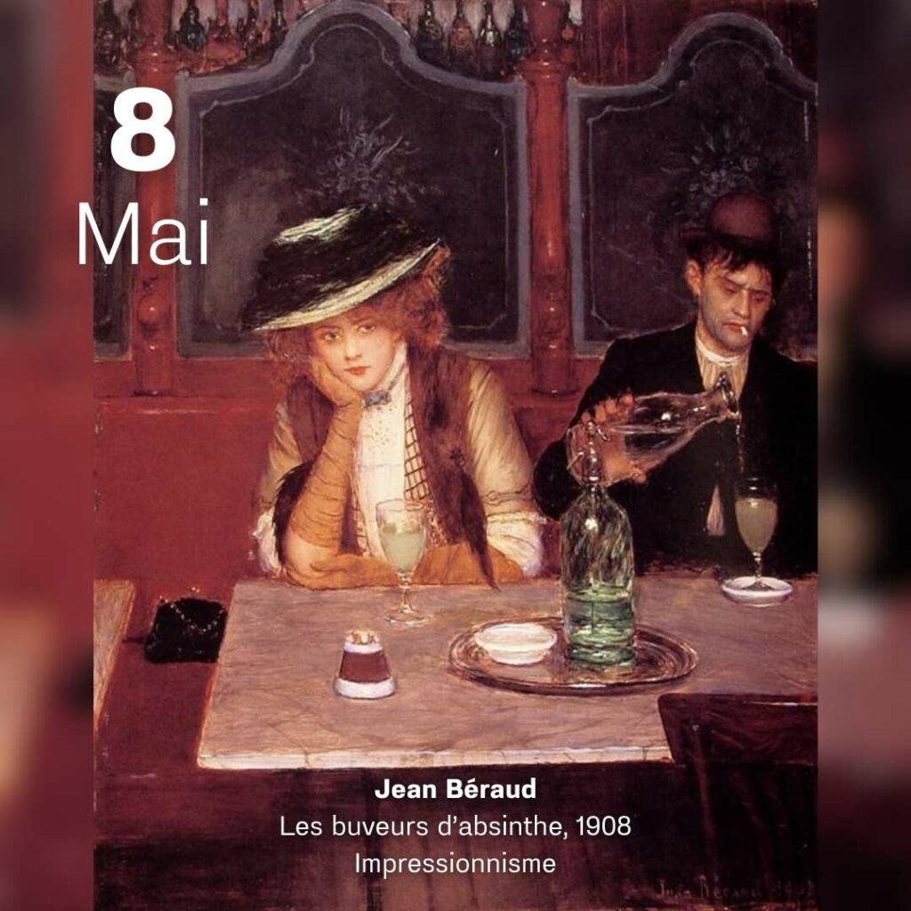 Jean Béraud - Les buveurs d'absinthe 1908