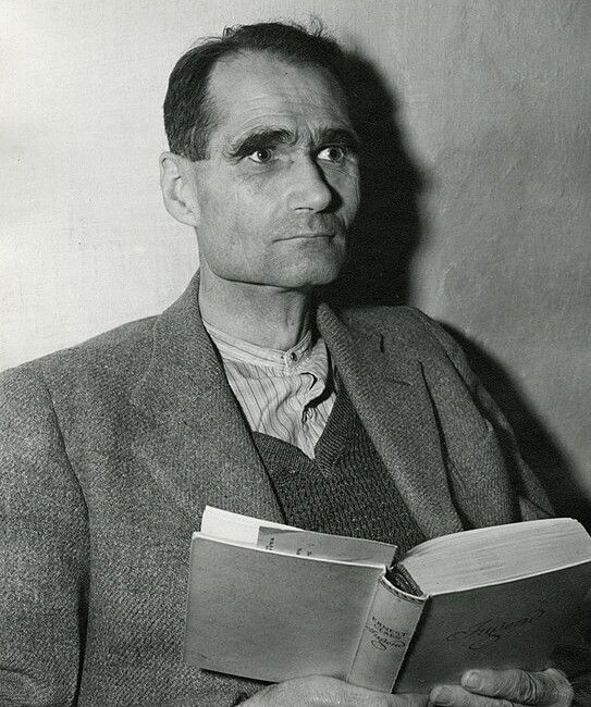 Rudolf Hess au procès de Nuremberg