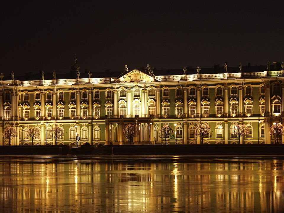 Palais de l'Ermitage à Saint Pétersbourg
