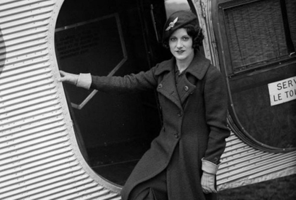 Ellen Church à l'embarquement