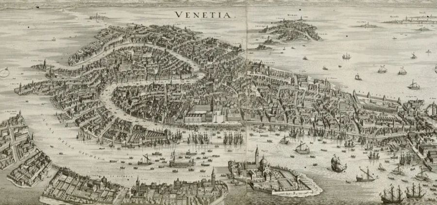 République de Venise - Carte ancienne