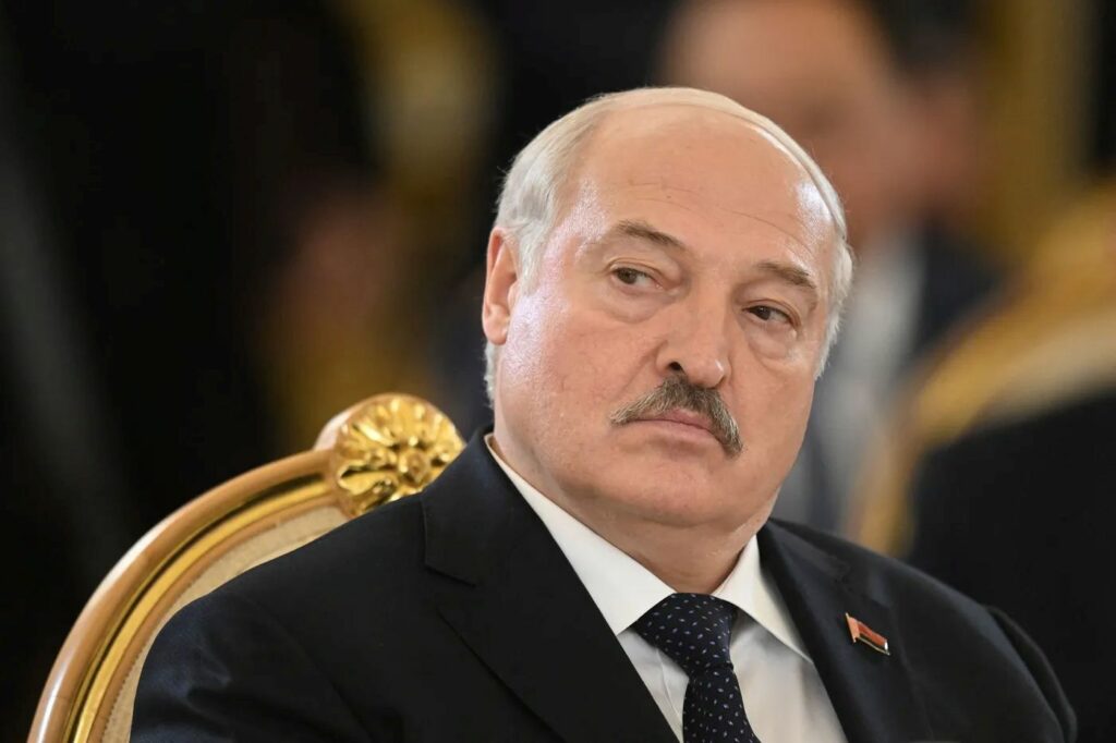 Le président biélorusse Alexandre Loukachenko. ILYA PITALEV / AFP