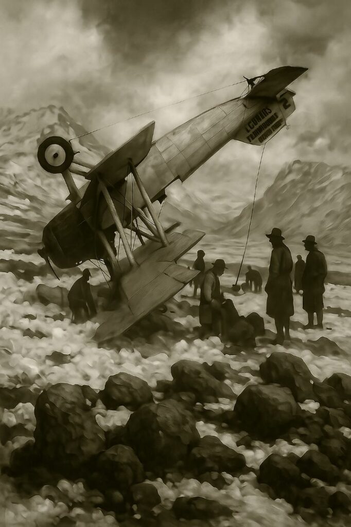 Avion accidenté dans les Andes