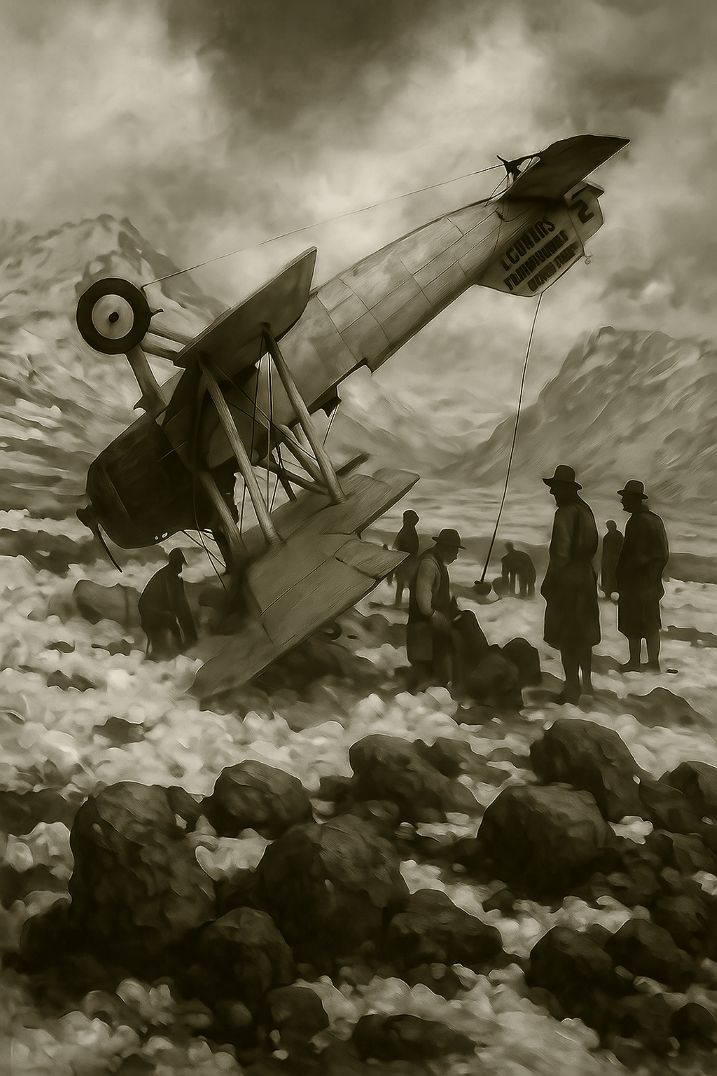 Avion accidenté dans les Andes
