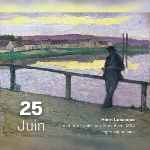 Henri Lebasque - Coucher de soleil sur Pont-Aven 1894