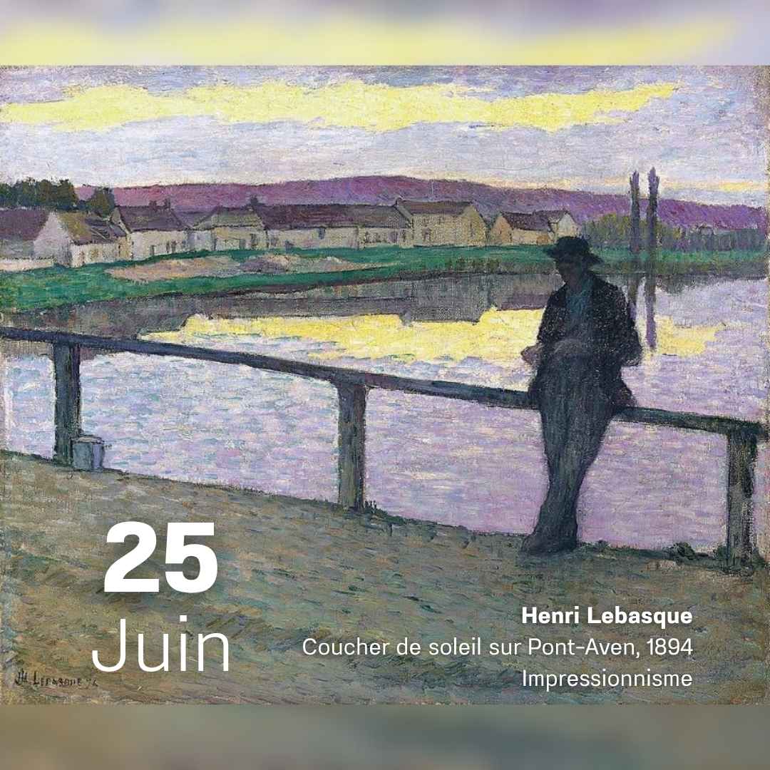 Henri Lebasque - Coucher de soleil sur Pont-Aven 1894