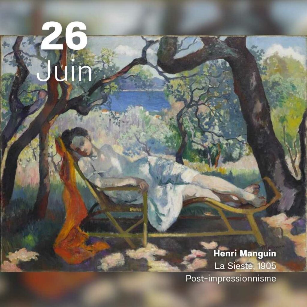Henri Manguin - La sieste 1905