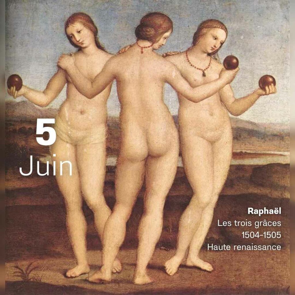 Raphaël - Les trois grâces 1505