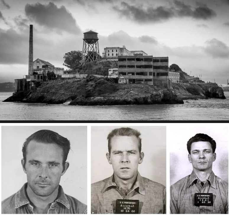 Alcatraz - Les frères Anglin et Frank Morris