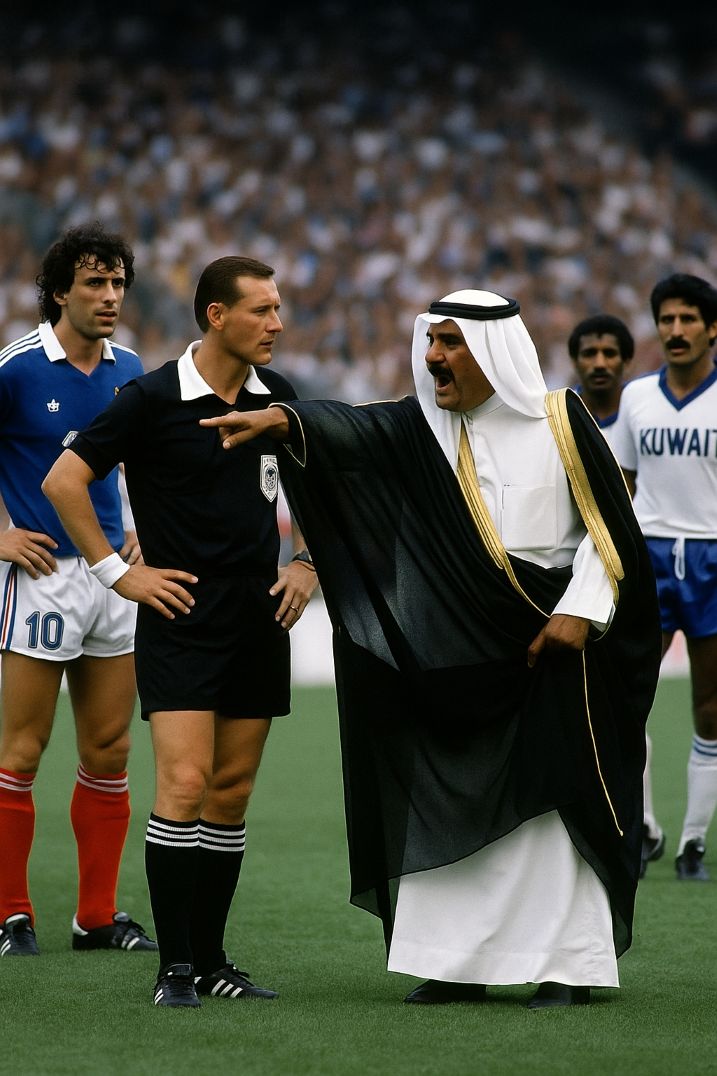 France-Koweit 82 (image IA)