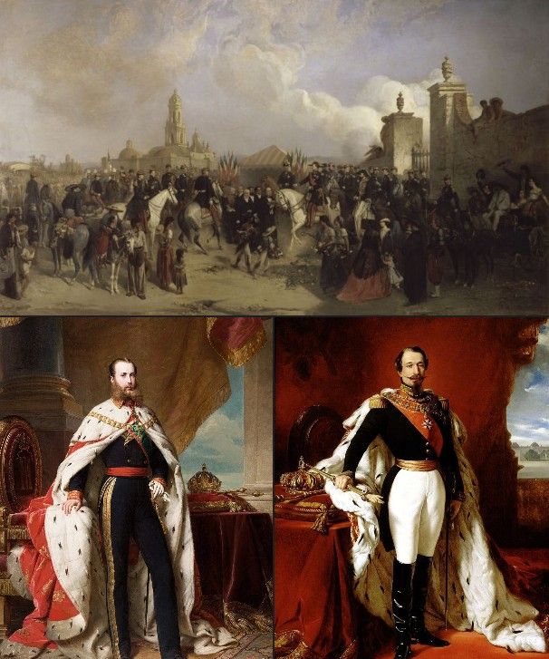 Maximilien Ier fait empereur du Mexique par Napoléon III