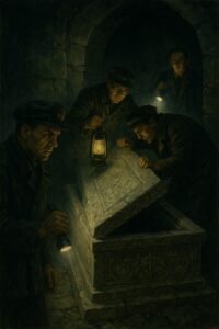 Ouverture du tombeau de Tamerlan