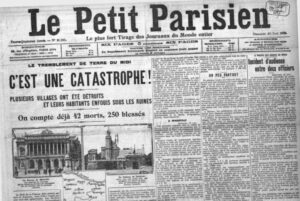 Une du Petit Journal du 13 juin 1909