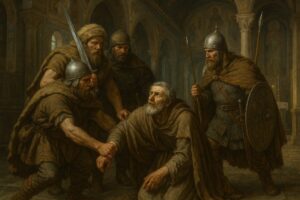 Capture d'Anthémius par les soldats de Ricimer