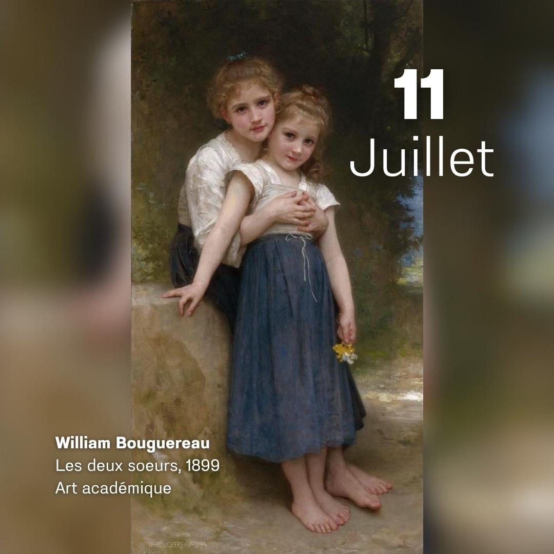 William Bouguereau - Les deux soeurs 1899