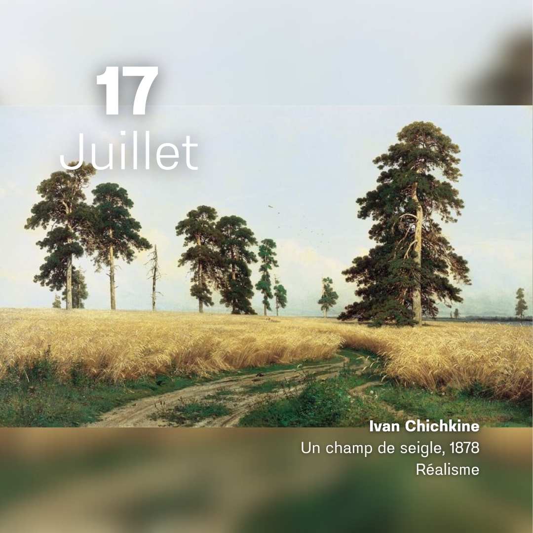 Ivan Chichkine - Un champ de seigle 1878