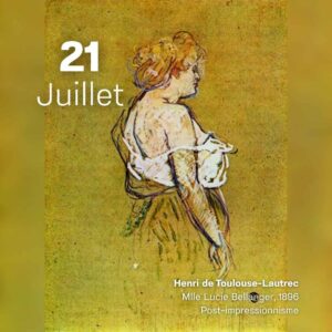 Henri de Toulouse-Lautrec - Mlle Lucie Bellanger 1896