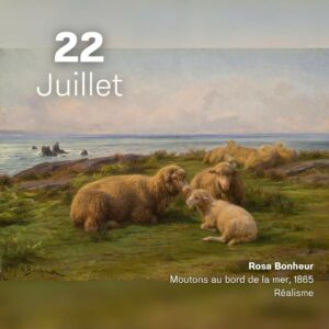 Rosa Bohneur - Moutons au bord de la mer 1865