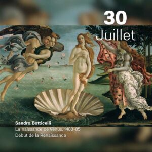 Sandro Botticelli - La naissance de Vénus 1485