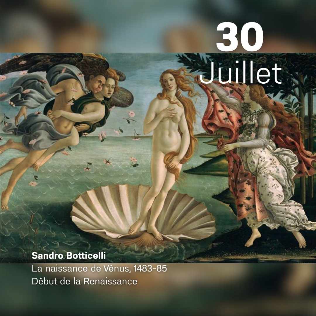 Sandro Botticelli - La naissance de Vénus 1485