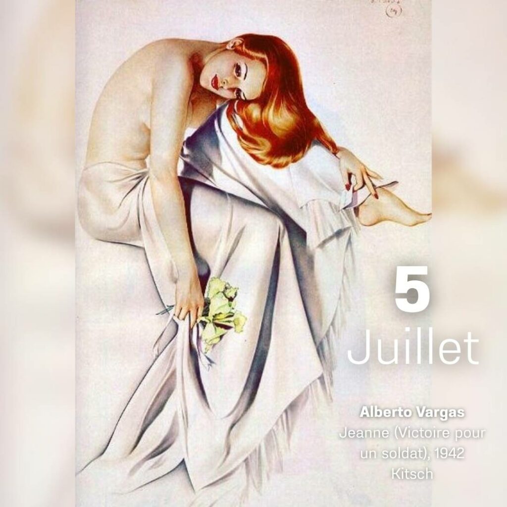 Alberto Vargas - Jeanne 1942