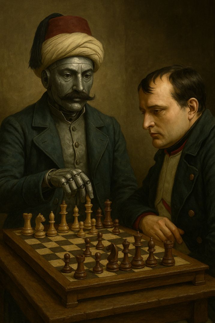 Napoléon face au Turc mécanique