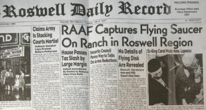 Roswell Daily Record - RAAF captures flying saucers