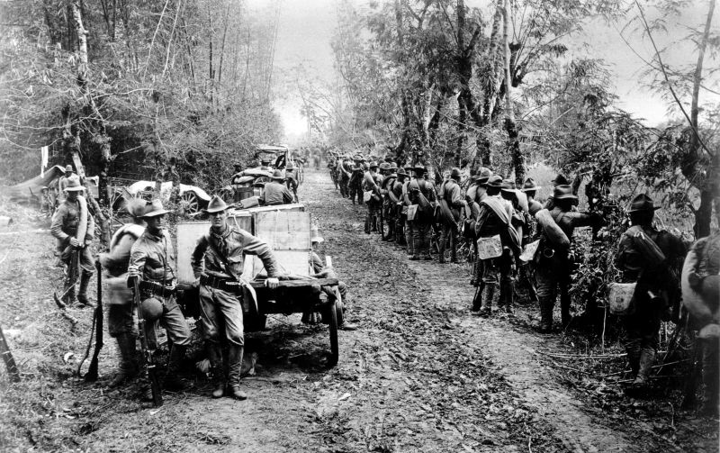 Troupes américaines aux Philippines