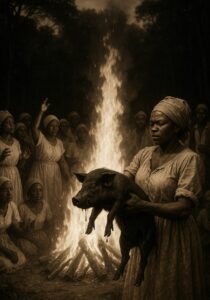 Cérémonie vaudou haïtienne