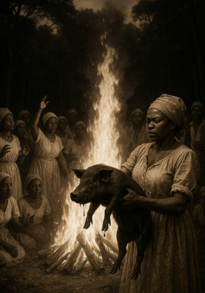 Cérémonie vaudou haïtienne