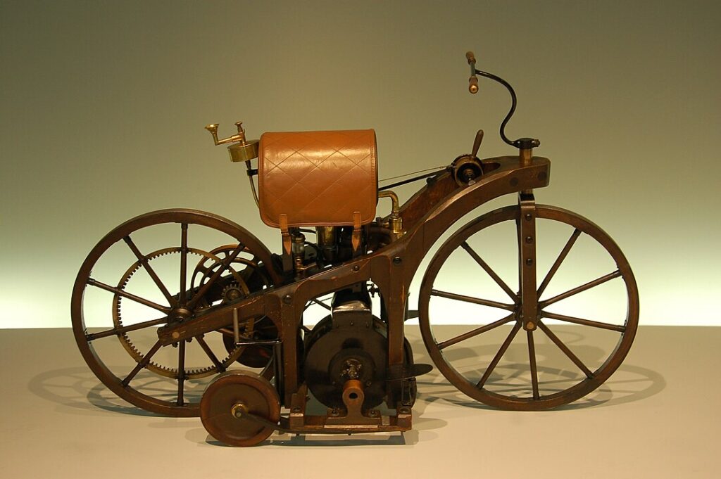 Moto Daimler Reitwagen