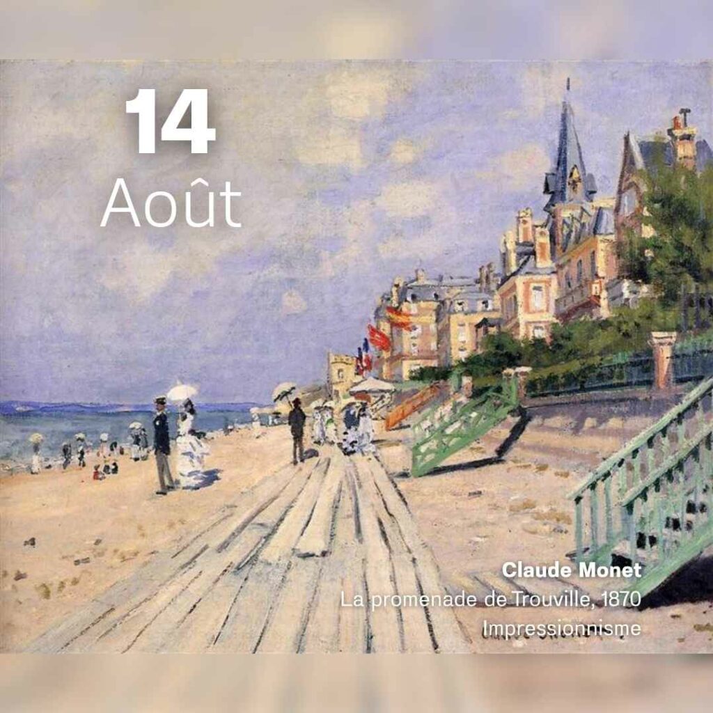Claude Monet - La promenade de Trouville 1870