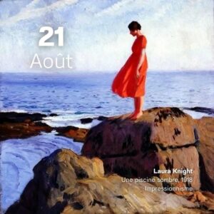 Laura Knight - Une piscine sombre 1918
