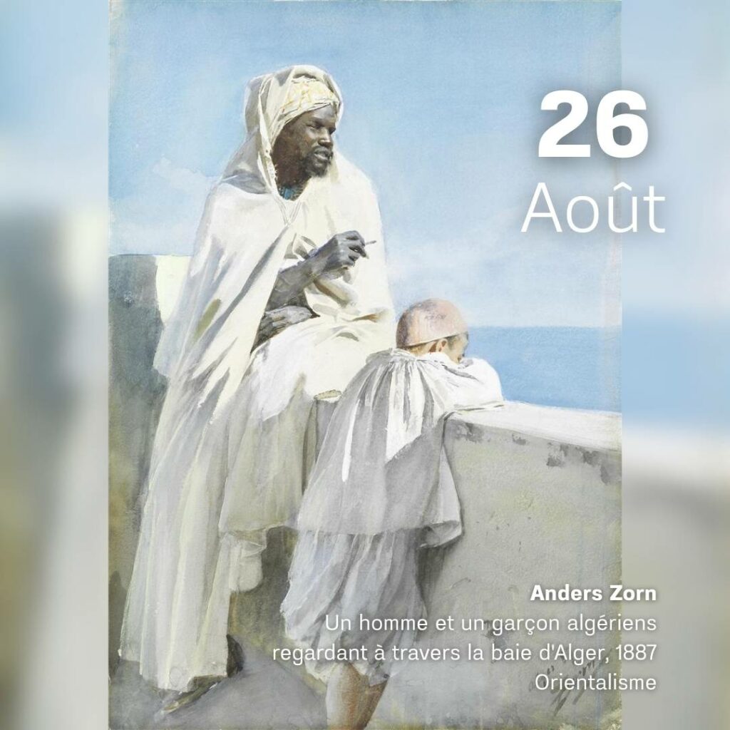 Anders Zorn - Un homme et un garçon algériens 1887