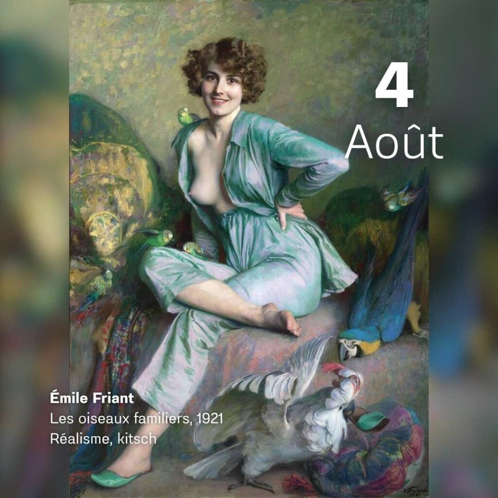 Emile Friant - Les oiseaux familiers 1921
