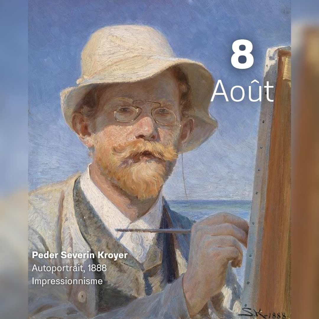 Peder Severin Kroyer - Autoportrait 1888